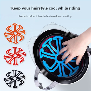 TDGO silikono vidinė įdėklas elektrinei motociklo šalmas, kvėpuojantis, anti spaudimo plaukams, suaugusiems, unisex