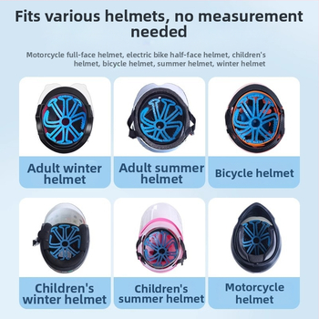 TDGO silikono vidinė įdėklas elektrinei motociklo šalmas, kvėpuojantis, anti spaudimo plaukams, suaugusiems, unisex