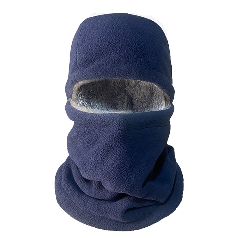 Колоездачна маска с шапка и шал за врата – подплатена с флис, ветроустойчива, защита за ушите, Mujees