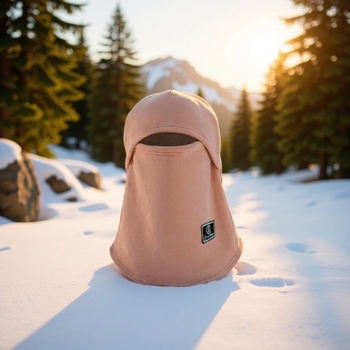 Маска за колоездене Mingqian – термална флис маска, унисекс, полиестер, защита от вятър и студ