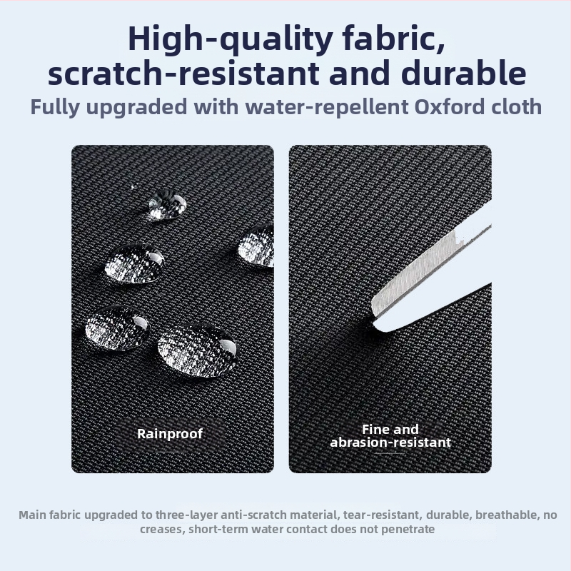 Boca badminton reketes soma ar plecu siksnu, ūdensizturīgs Oxford audums, trīs slāņu biezināta konstrukcija, piemērota badmintonam/tenisam