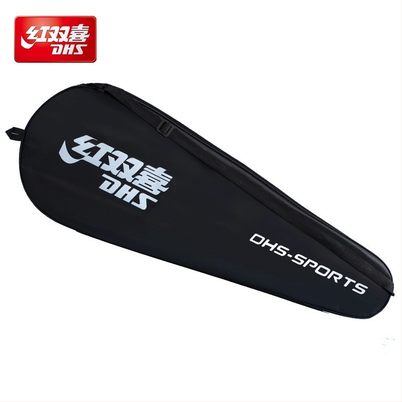 HDS Red Double Happiness badmintonā raketes pārklājumu komplekts – oriģinālais iepakojums, pusseguma varianti, piemērots fitnesa aprīkojumam un badminton/tenisa somām