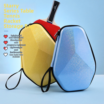 Galda tenisa raketes soma ar cieta diamanta-sešstūra formu, EVA materiāls, XC zīmols, personalizācija un logotipa drukāšana