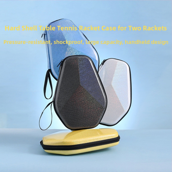 Galda tenisa raketes soma ar cieta diamanta-sešstūra formu, EVA materiāls, XC zīmols, personalizācija un logotipa drukāšana