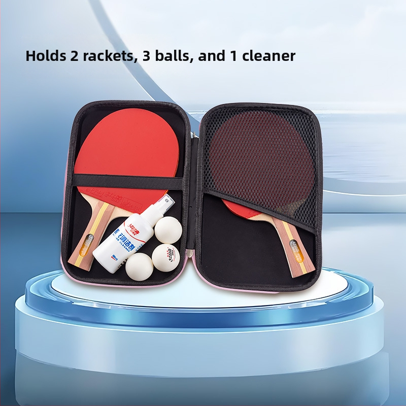 VINCERO ūdensnecaurlaidīga cieta raketes soma galda tenisa un badmintonam, liela ietilpība
