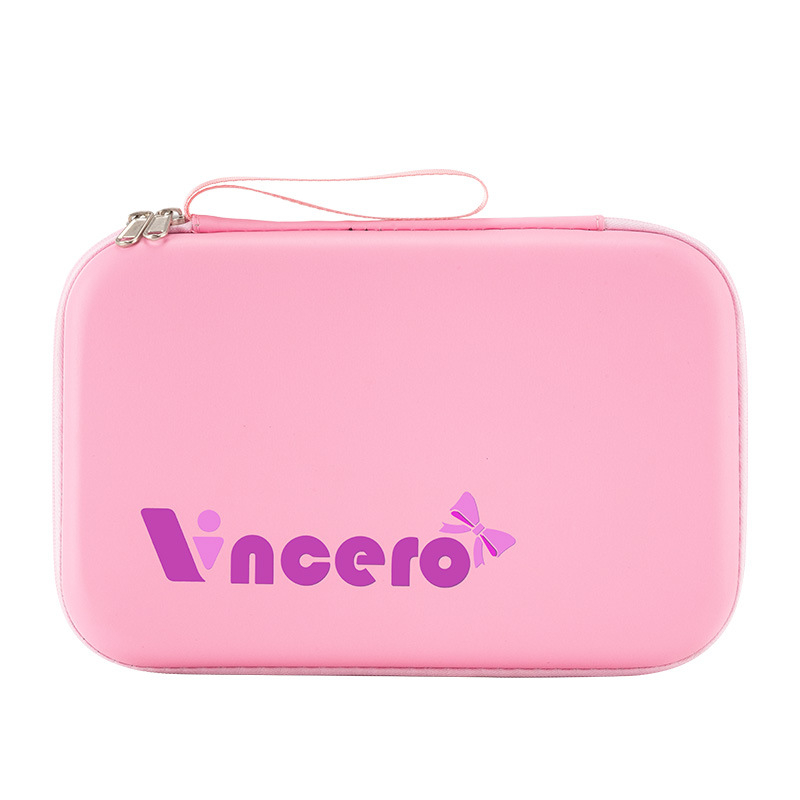 VINCERO ūdensnecaurlaidīga cieta raketes soma galda tenisa un badmintonam, liela ietilpība