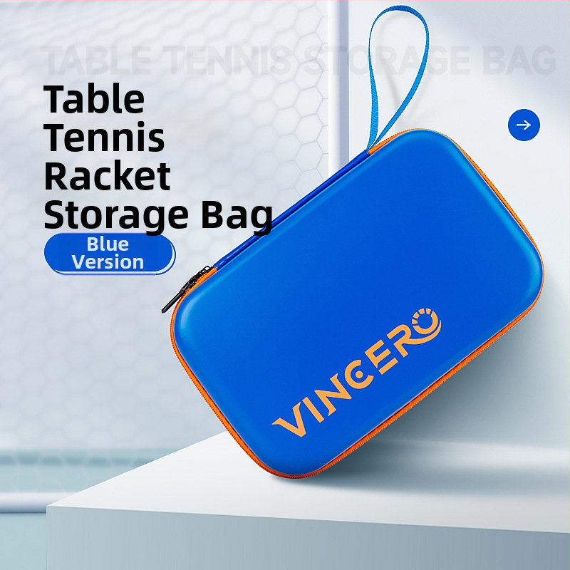VINCERO ūdensnecaurlaidīga cieta raketes soma galda tenisa un badmintonam, liela ietilpība