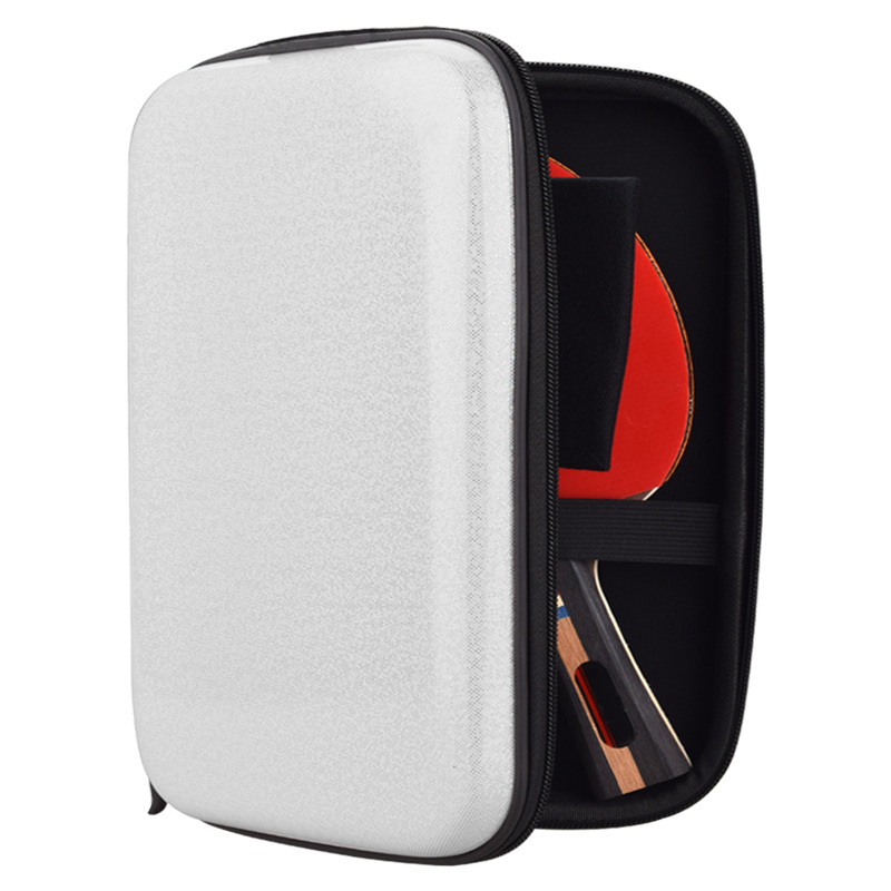 Galda tenisa raketes cieta korpusa soma divām raketēm, pārnēsājama, izturīga pret kritieniem, liela ietilpība, pielāgošana pieejama