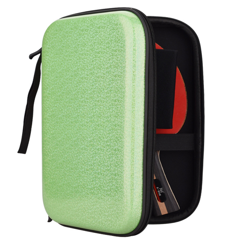 Galda tenisa raketes cieta korpusa soma divām raketēm, pārnēsājama, izturīga pret kritieniem, liela ietilpība, pielāgošana pieejama