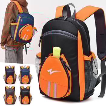 Чанта за тенис на маса през рамо — Oxford плат, персонализирана и с лого, марка Zhang Zhuo, подходяща за вътрешни спортове