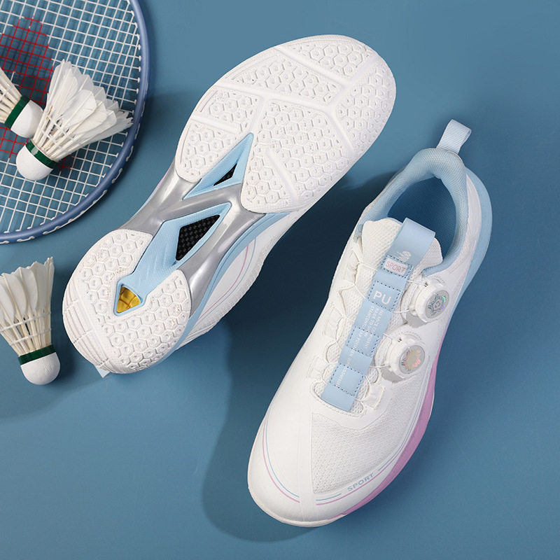 Badminton cipő BOA-zárással, hálós felsőrész, kopásálló gumitalp, alacsony profil, mind az évszakokra
