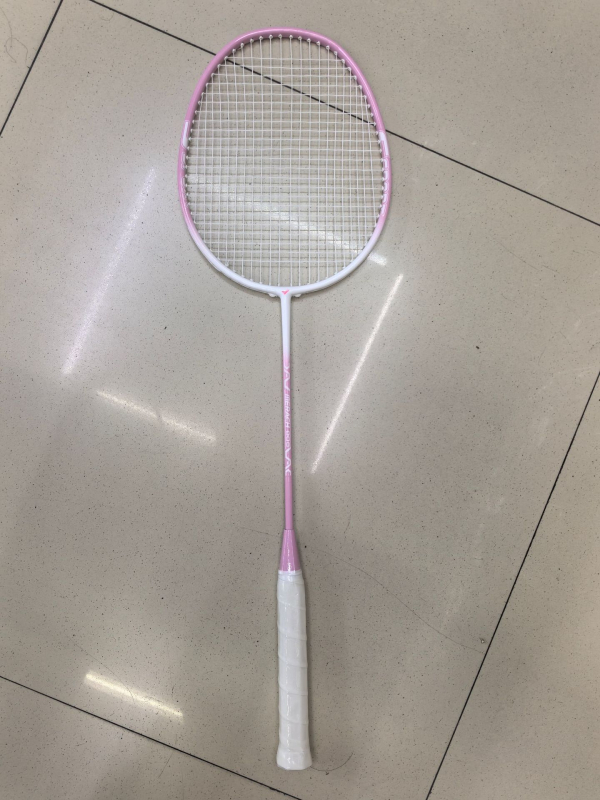Raketa za badminton Rex, okvir od staklenih vlakana, težina 95–100 g, drška G5, direktan udarac