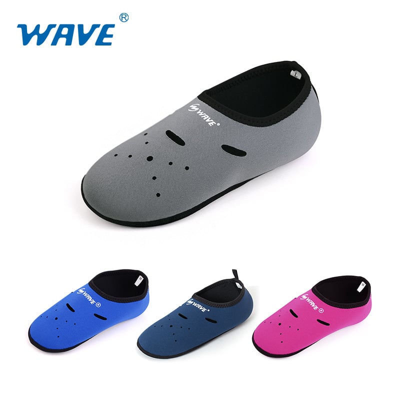 Șosete de scufundare din nailon WAVE – pentru snorkeling și înot, ușoare, ambalate într-o pungă transparentă