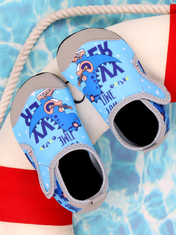 Vodeni cipele za plažu i plivanje – Velcro zatvarač, gornji dio od Lycra, TPR potplat, niski dizajn, brzo se suše