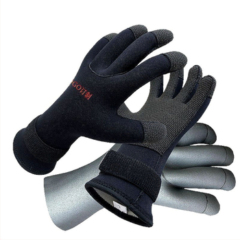 OMZHST neilona niršanas cimdi, 3–5 mm, pretslīdējoši, izturīgi pret nolietojumu ziemas peldēšanai