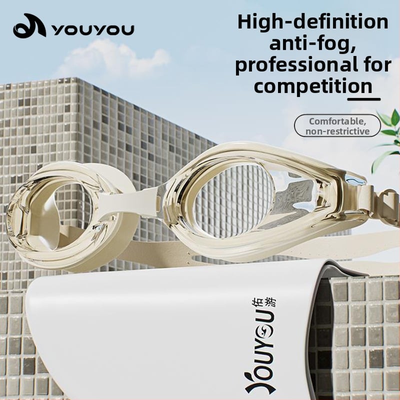 Ochelari de înot antiaburire pentru adulți – brand Youyou, lentilă PC, marcă privată autorizată