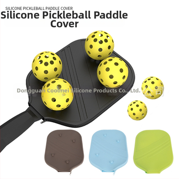 Silikoonist kaitsekott rekettidele lukuga, lauatennise rekettide jaoks