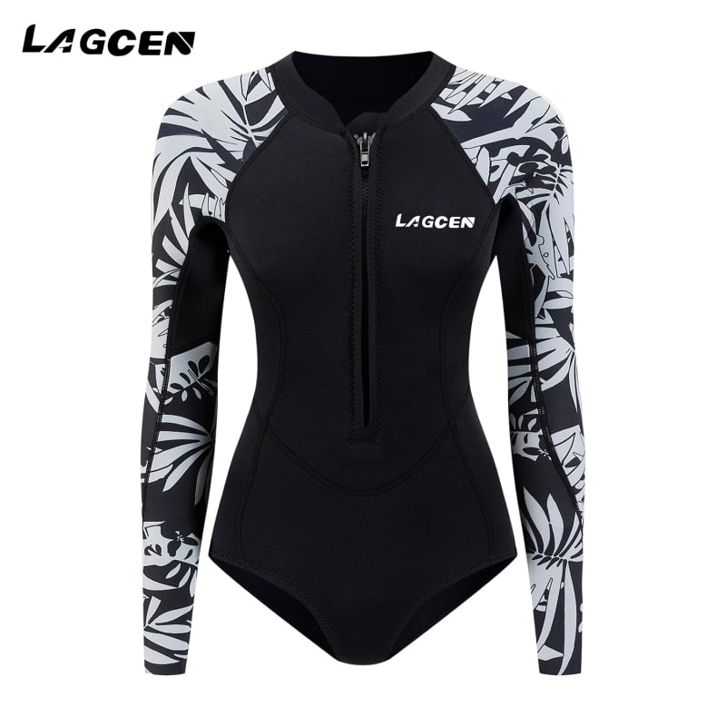Ženski 3mm neoprenski wetsuit s motivom meduze, zadržava toplinu, materijal: neoprén + najlon, za ronjenje i snorkeling
