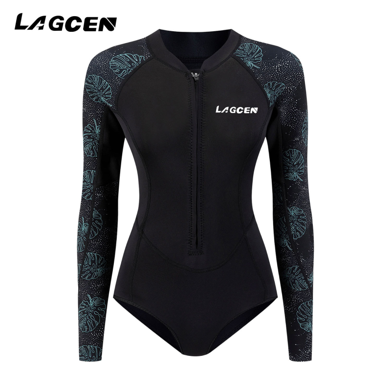 Ženski 3mm neoprenski wetsuit s motivom meduze, zadržava toplinu, materijal: neoprén + najlon, za ronjenje i snorkeling