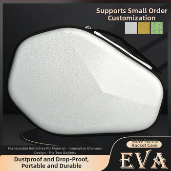 Galda tenisa nūju soma, diamanta formas, cieta korpusa, EVA materiāls, liels ietilpīgums, der divām nūjām