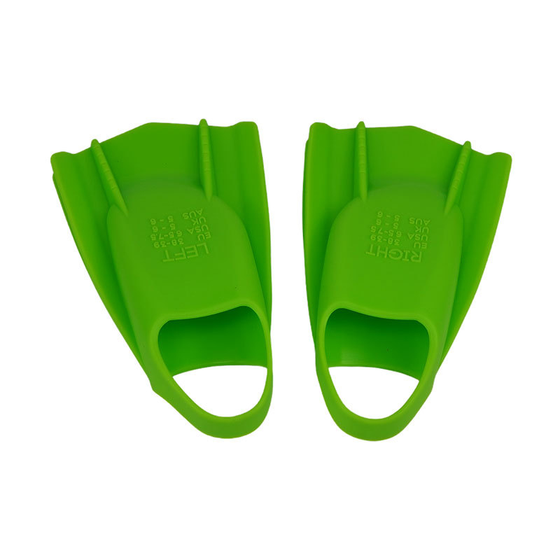 Dolphin Bay silikonske peraje za odrasle – kratke heel-less peraje za ronjenje i plivanje uz mogućnost prilagodbe