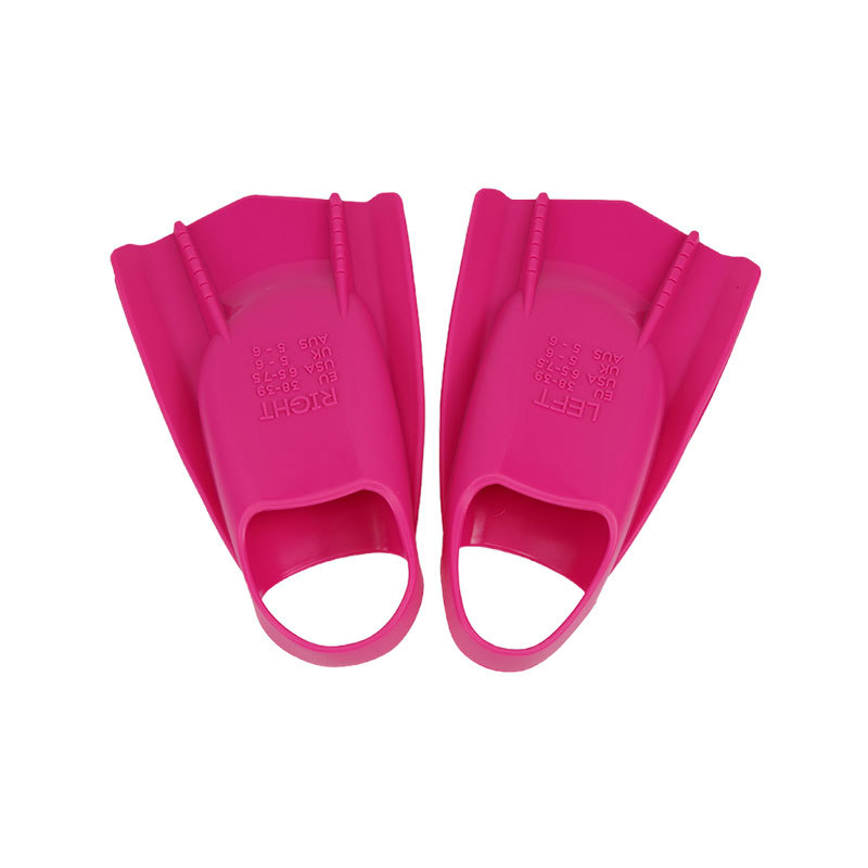 Dolphin Bay silikonske peraje za odrasle – kratke heel-less peraje za ronjenje i plivanje uz mogućnost prilagodbe