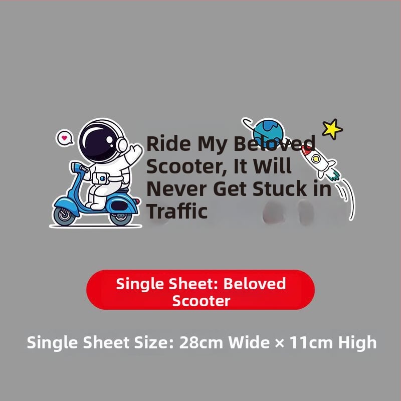 Dekoratiivsed kleebised elektrilistele sõidukitele – veekindlad, helkivad punktlõikega kleepsud autodele ja mootorratastele; Bränd: Unique; Materjal: Muu