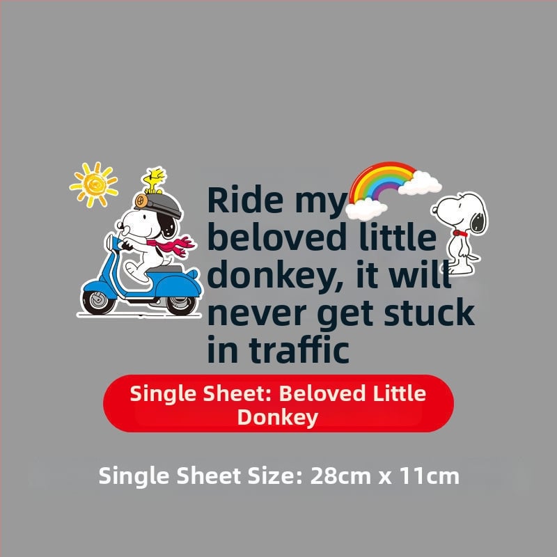 Dekoratiivsed kleebised elektrilistele sõidukitele – veekindlad, helkivad punktlõikega kleepsud autodele ja mootorratastele; Bränd: Unique; Materjal: Muu