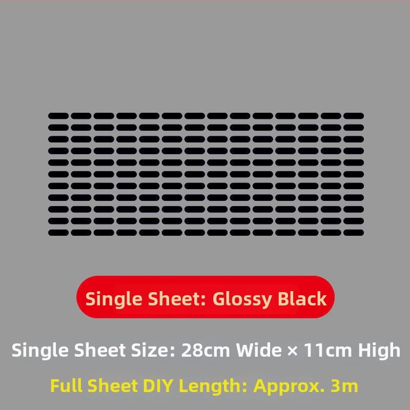 Dekoratiivsed kleebised elektrilistele sõidukitele – veekindlad, helkivad punktlõikega kleepsud autodele ja mootorratastele; Bränd: Unique; Materjal: Muu