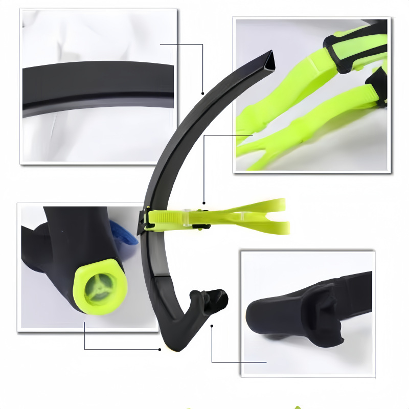 Usnik za šnorkel, trokutasti silikon, mokav tip, materijal: PC + silikagel