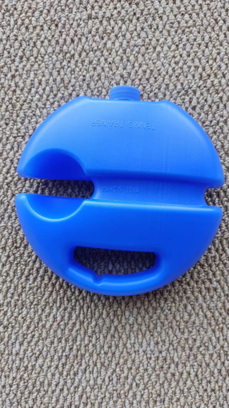 Teniski trenažni temelj s elastičnim užetom za odskok, PE materijal, pogodan za stolni tenis i badminton