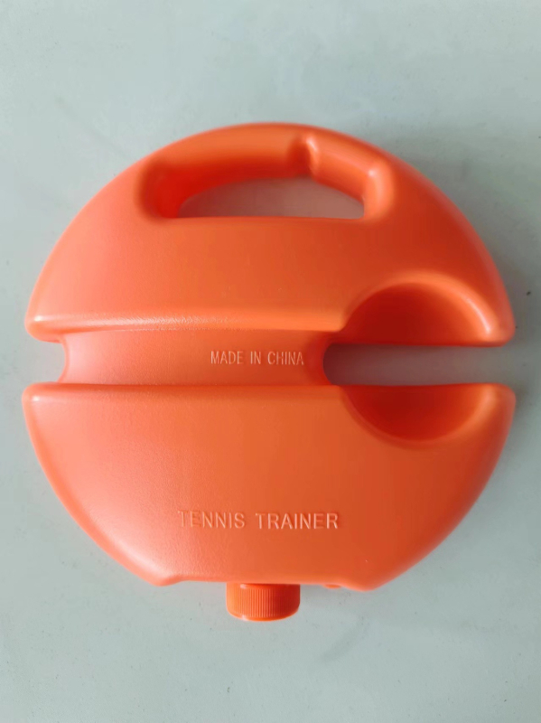 Teniski trenažni temelj s elastičnim užetom za odskok, PE materijal, pogodan za stolni tenis i badminton