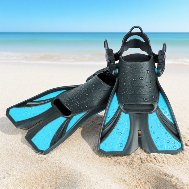 Prilagodljive odrasle plivačke peraje za snorkeling, PP+TPR materijal, OEM AF703