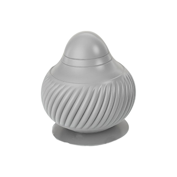 Silikonski fasijalni konusni masažer za jogu i fitness – akupunkturne točke, opuštanje stopala, vrata i ramena, 140 g, promjer 7,5 cm