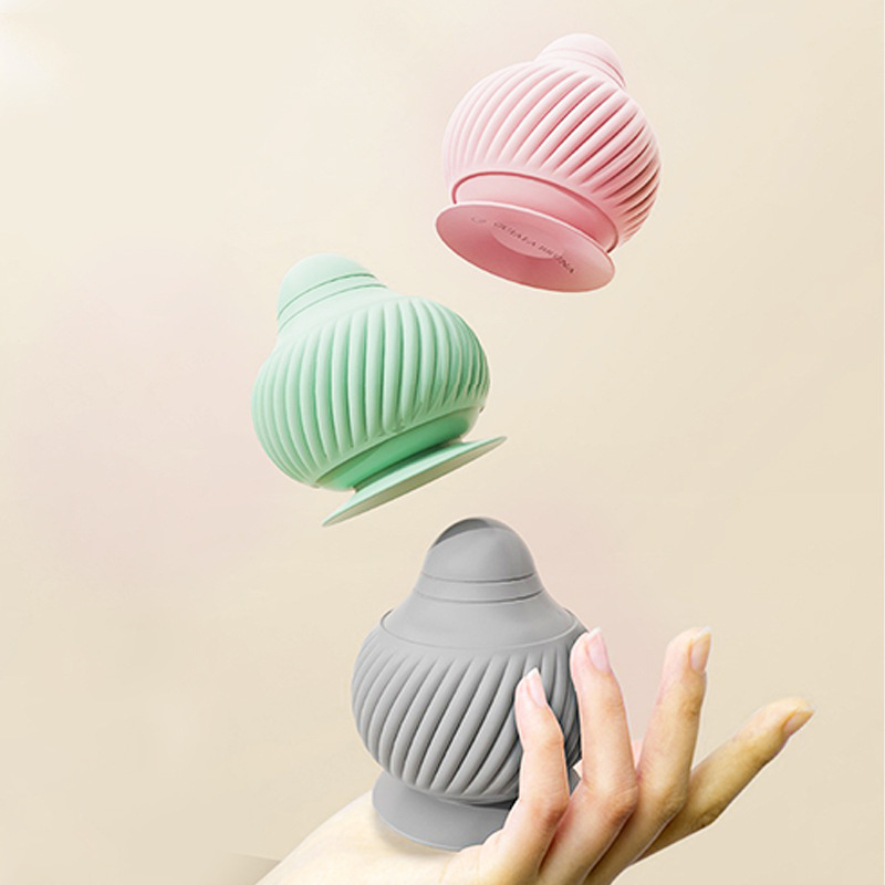 Silikonski fasijalni konusni masažer za jogu i fitness – akupunkturne točke, opuštanje stopala, vrata i ramena, 140 g, promjer 7,5 cm