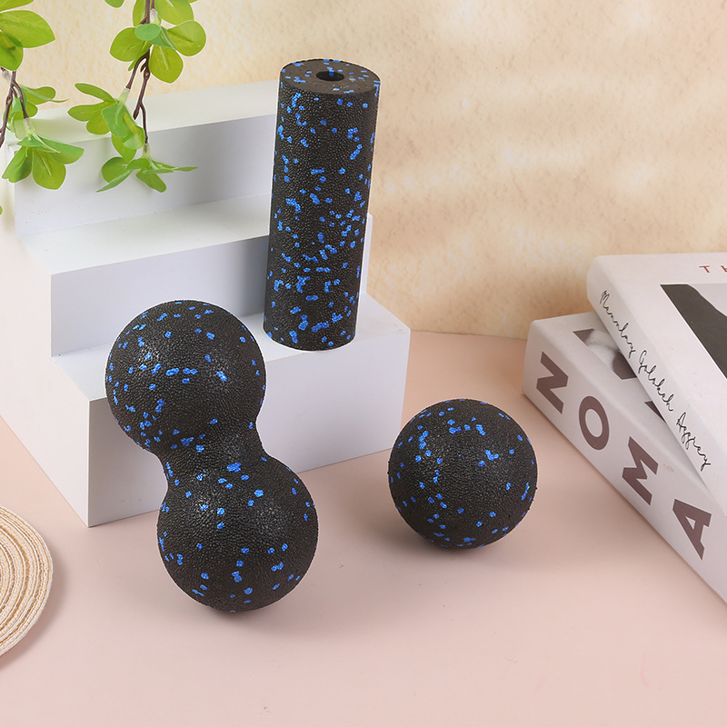 3-dijelni set EPP fasci masažnih kuglica za jogu i fitness; materijal: EPP; težina: 60 g; ne napuhuju se