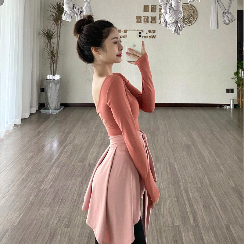 Φούστα βάσης γιόγκα για γυμναστική, ενιαίο κάλυμμα ισχίων, κάτω μέρος τύπου ποδιά, Καλοκαίρι 2024