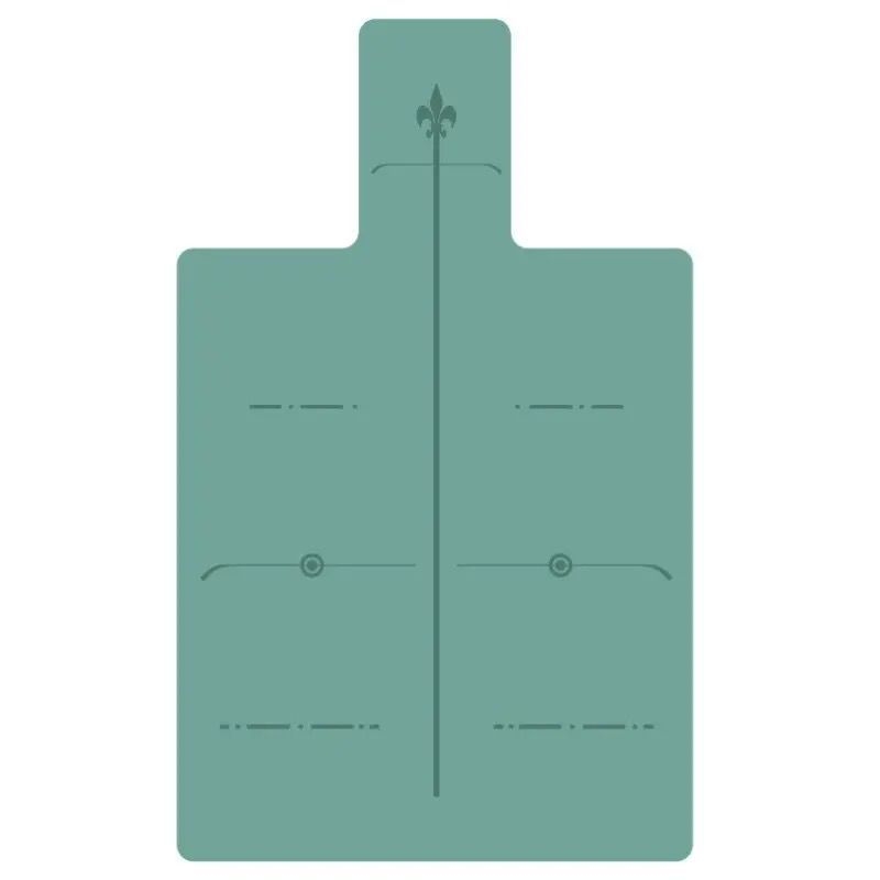 Pilates mates dvielis — neslīdošs, ūdeni uzsūcošs, sviedru uzsūcošs, putekļu izturīgs, mājas lietošanai un jogas studijai