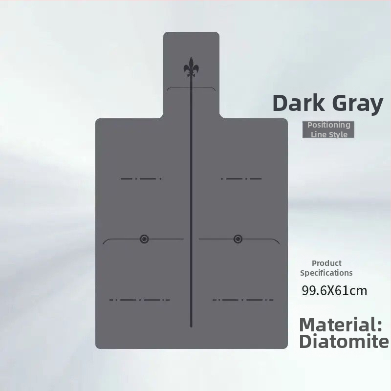 Pilates mates dvielis — neslīdošs, ūdeni uzsūcošs, sviedru uzsūcošs, putekļu izturīgs, mājas lietošanai un jogas studijai