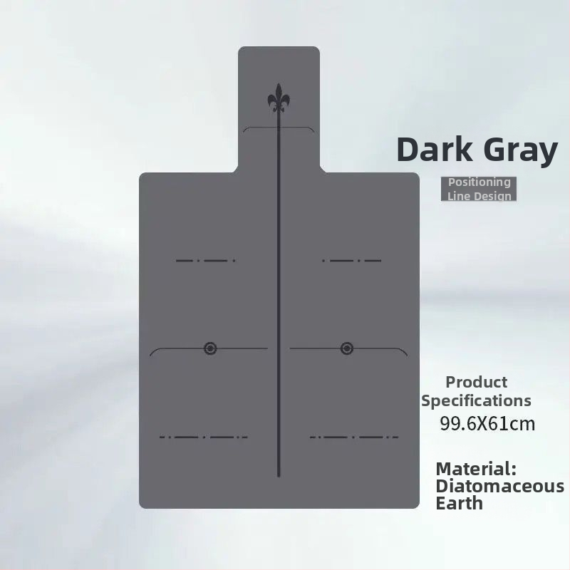 Pilates mates dvielis — neslīdošs, ūdeni uzsūcošs, sviedru uzsūcošs, putekļu izturīgs, mājas lietošanai un jogas studijai