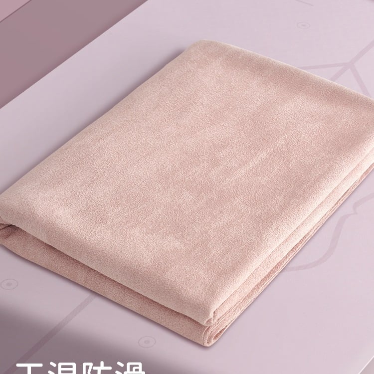 Jogas paklāja dvielis - neslīdošs, sviedru uzsūcošs, netīrumiem izturīgs, pārnēsājams