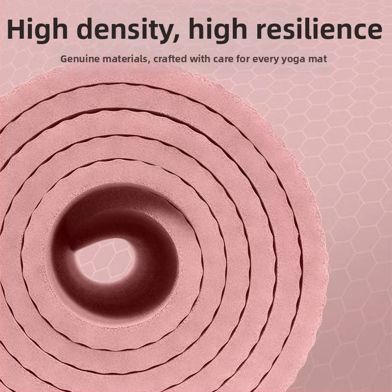 Gumos jogos kilimėlis, neslidus, smūgiams sugeriantis, garsą izoliuojantis vidaus treniruotėms, 8 mm storis