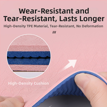 Joga kilimėlis - neslystantis, TPE, 8 mm, 250 g