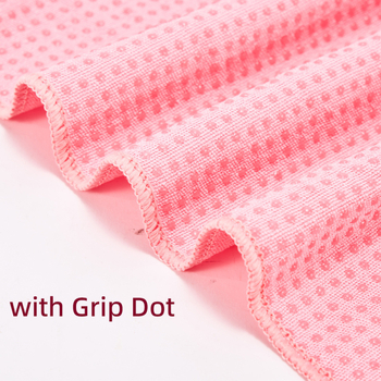 Joga dvielis ar sietiņa somu, pretslīdošs un sviedru uzsūkšana (Materiāls: smalkas šķiedras + sveķu daļiņas; Biezums: 1.2–1.5 mm; Svars: 520 g; Pielietojums: joga/fitnesa/ārās sporta)