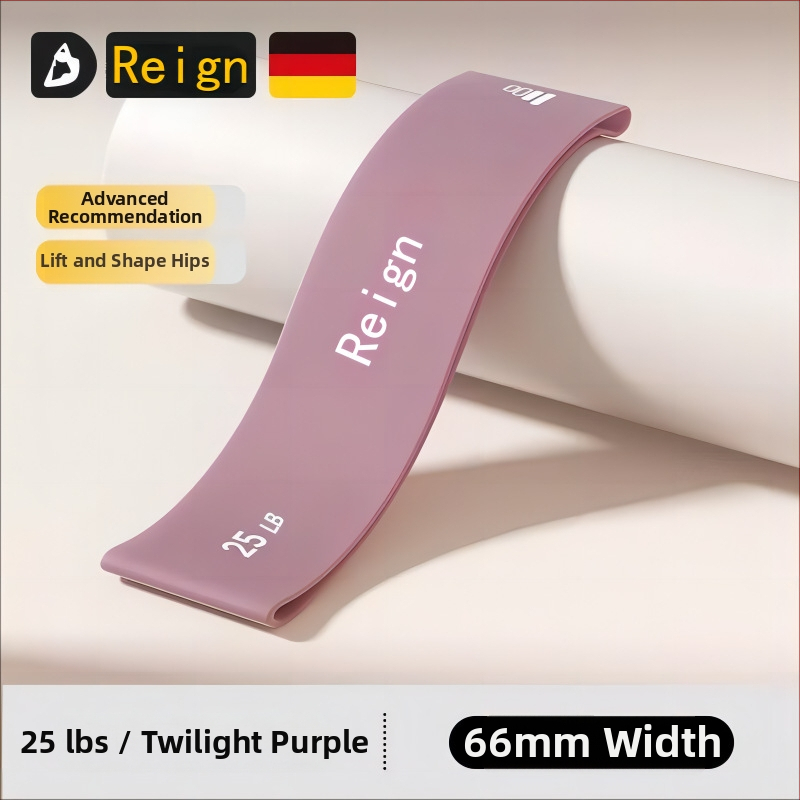 Silikonska traka za trening bokova s joga elastičnim kruhom – Materijal: Silikon; Marka: Other