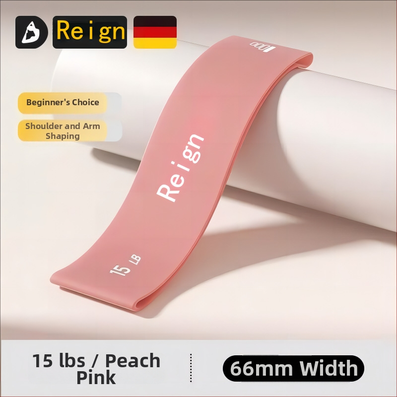 Silikonska traka za trening bokova s joga elastičnim kruhom – Materijal: Silikon; Marka: Other