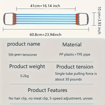 Nyolcas alakú ellenállás szalag a mellizomok edzésére, a karok erejének növelésére, magas intenzitású elasztikus szalag a váll és a hát nyújtásához, jóga fitness kötél