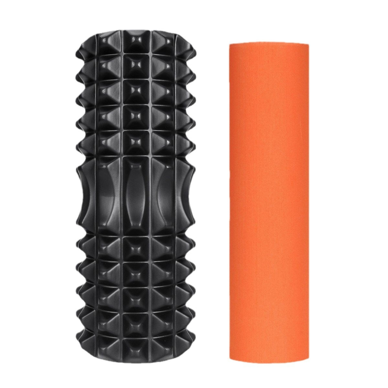Set EVA pjene joga stupa – 2-u-1 kotač za jogu i igličasti masažni štapić | Brand: Juxingyou | Kategorija: Joga pomoćni predmeti | Primjena: Fitness oprema, Zdravstveni masažni, Fitness i tijelo