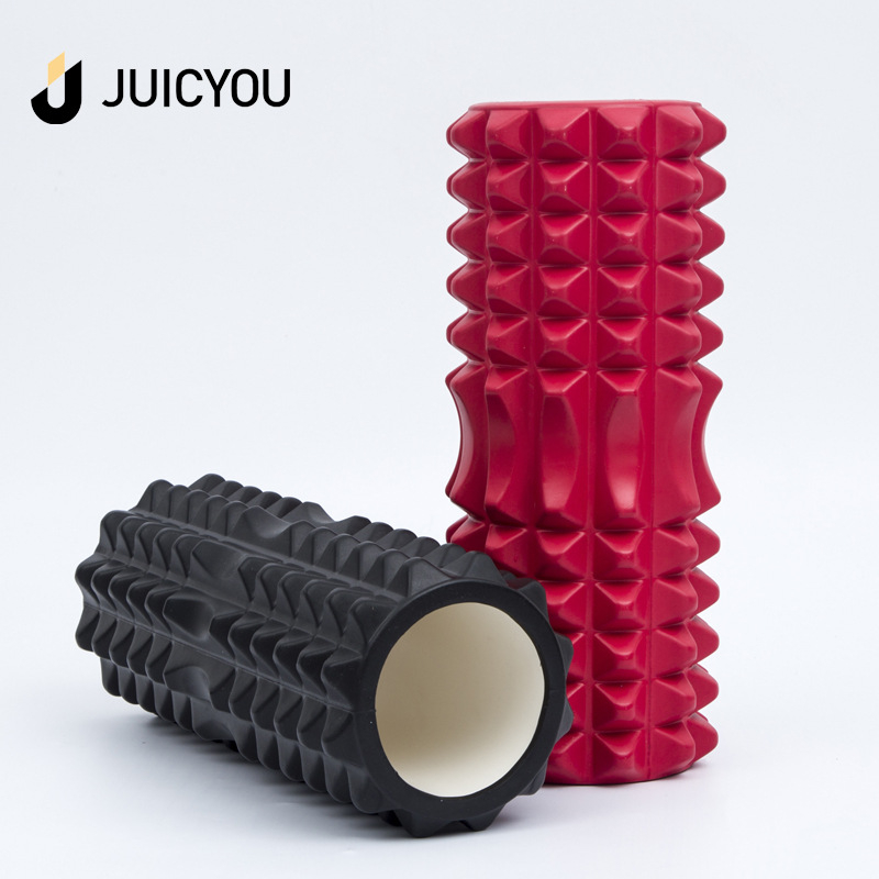 Set EVA pjene joga stupa – 2-u-1 kotač za jogu i igličasti masažni štapić | Brand: Juxingyou | Kategorija: Joga pomoćni predmeti | Primjena: Fitness oprema, Zdravstveni masažni, Fitness i tijelo