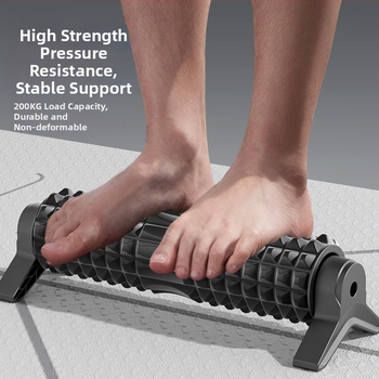 Putu masāžas rullis iekštelpu jogai ar piesūcekņa turētāju – muguras un augšstilbu masāža, EVA+PP, iesācējiem